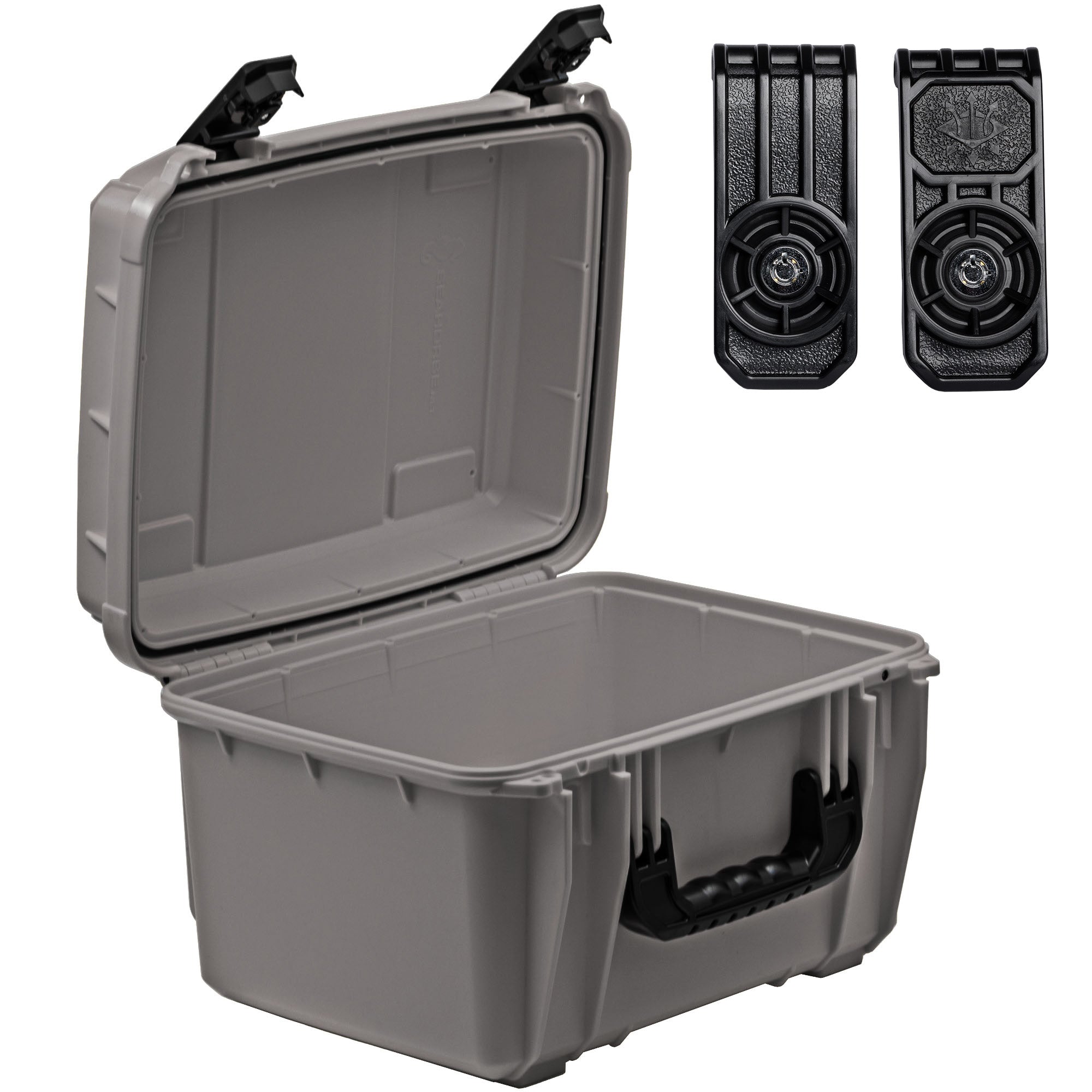 Seahorse 12.13 in. Watertight Tool Case in Black 520,BK - The Home Depot Seahorse 12.13 in. Watertight Tool Case in Black 520,BK - The Home Depot